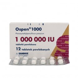 Оспен (Феноксиметилпенициллин) табл. 1млн. МЕ №12 в Находке и области фото