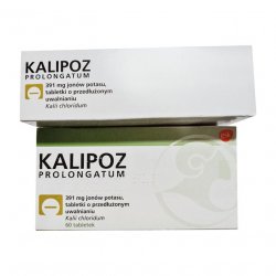 Калипоз пролонгатум (аналог Кальдиум) таблетки 750 мг (391 мг К ) №60 в Находке и области фото