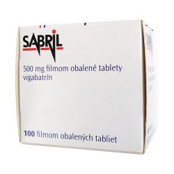 Сабрил (Вигабатрин) таблетки 500мг №100 (100 таблеток) в Находке и области фото