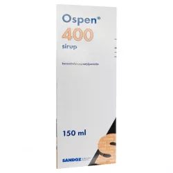 Оспен (Феноксиметилпенициллин) сироп 400000 МЕ/5 мл 150 мл
