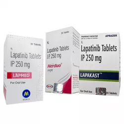 Лапатиниб Lapakast / Herduo / Lapmed :: аналог Тайверб таб. 250мг №30 фото